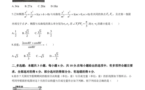 2024届湖南长沙雅礼中学高三月考七数学试卷+答案_2024年3月_013月合集_2024届湖南省雅礼中学高三月考试卷（七）_湖南省雅礼中学2024届高三月考试卷（七）数学
