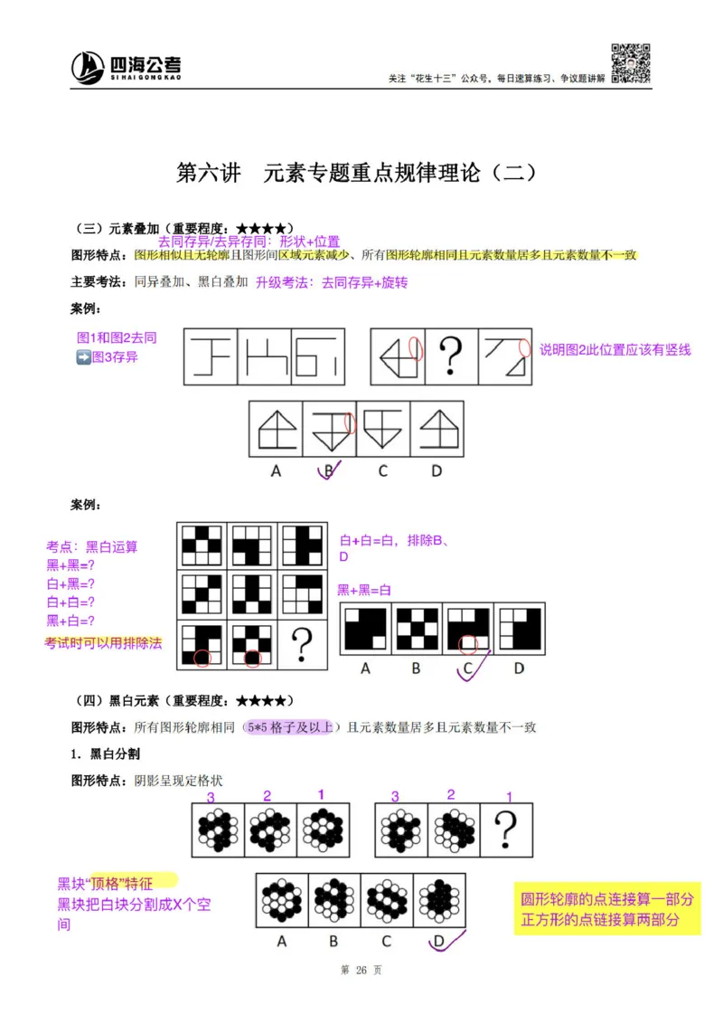 龙飞丨25平面图推筑基班笔记（版本二）_2026考公资料_（01）花生十三_（02）龙飞_龙飞笔记合集