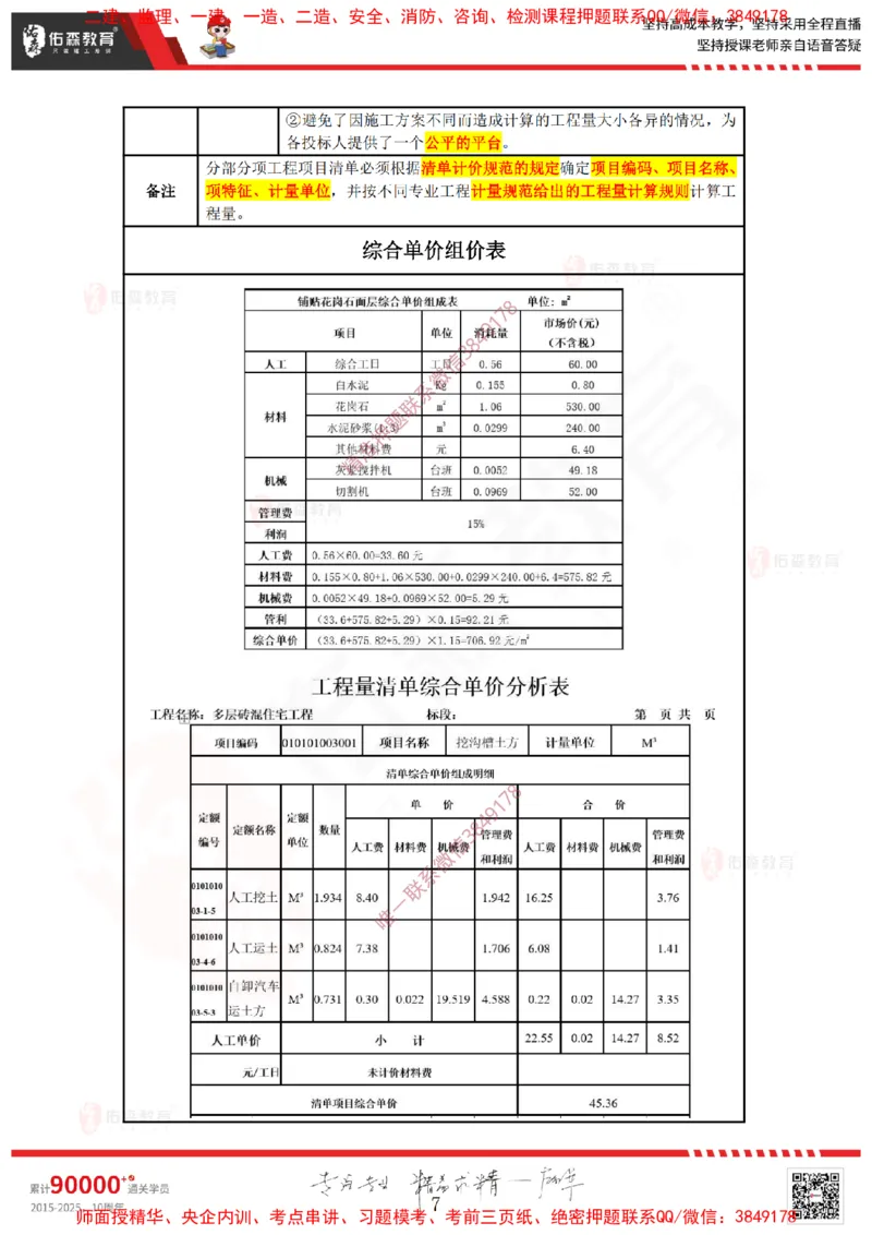 2025.1.19佑森教育叶虎翼授课监理案例《造价与结算》专用讲义，版权所有，侵权必究_监理工程师_2025监理工程师_2025年监理工程师SVIP_2025年监理土建案例SVIP