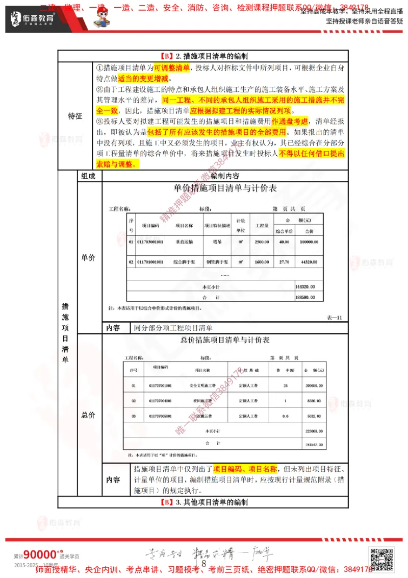 2025.1.19佑森教育叶虎翼授课监理案例《造价与结算》专用讲义，版权所有，侵权必究_监理工程师_2025监理工程师_2025年监理工程师SVIP_2025年监理土建案例SVIP