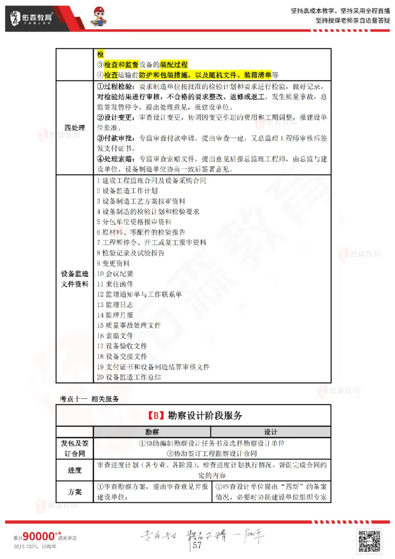 2025.3.8佑森教育叶虎翼授课监理案例《监理规范》专用讲义，版权所有，侵权必究_监理工程师_2025监理工程师_2025年监理工程师SVIP_2025年监理土建案例SVIP