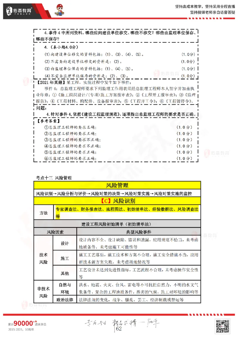 2025.3.8佑森教育叶虎翼授课监理案例《监理规范》专用讲义，版权所有，侵权必究_监理工程师_2025监理工程师_2025年监理工程师SVIP_2025年监理土建案例SVIP