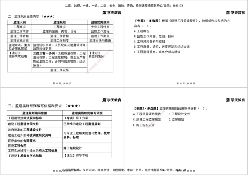 04.2025年监理《概论》第四-八章打印版_监理工程师_2025监理工程师_2025年监理工程师SVIP_2025年监理概论法规SVIP_02-基础精讲✿高端面授✿深度强化_--配套讲义--