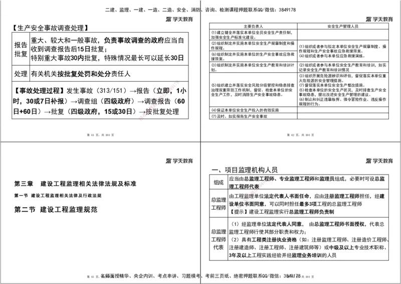 05.2025监理《概论法规》考前密训（打印版）_监理工程师_2025监理工程师_2025年监理工程师SVIP_2025年监理概论法规SVIP_04-冲刺串讲✿考点强化✿小灶集训_--配套讲义--