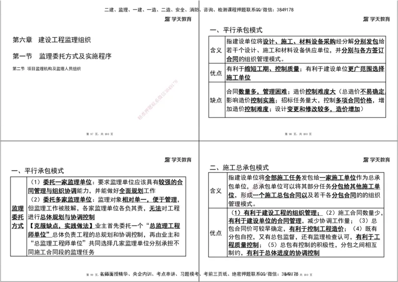 05.2025监理《概论法规》考前密训（打印版）_监理工程师_2025监理工程师_2025年监理工程师SVIP_2025年监理概论法规SVIP_04-冲刺串讲✿考点强化✿小灶集训_--配套讲义--