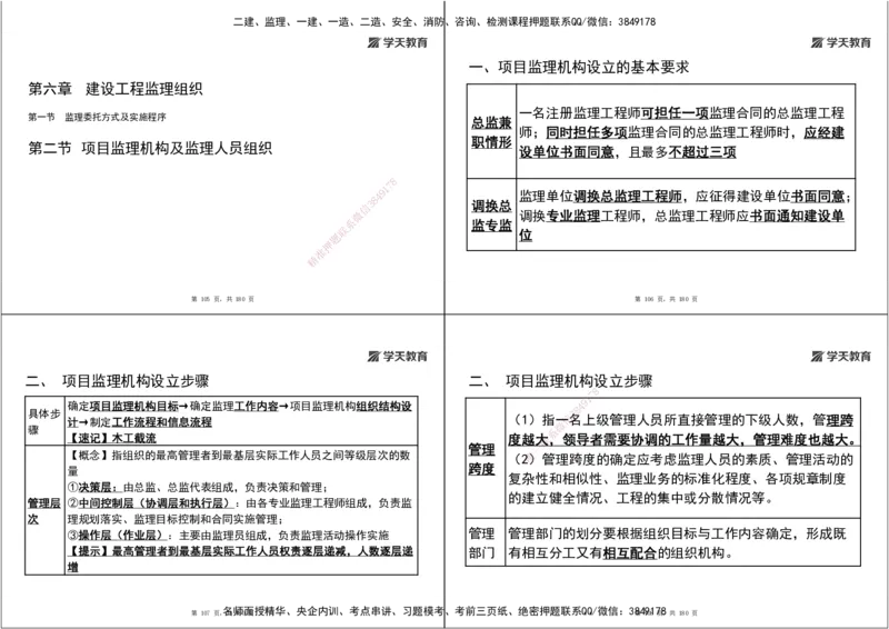 05.2025监理《概论法规》考前密训（打印版）_监理工程师_2025监理工程师_2025年监理工程师SVIP_2025年监理概论法规SVIP_04-冲刺串讲✿考点强化✿小灶集训_--配套讲义--