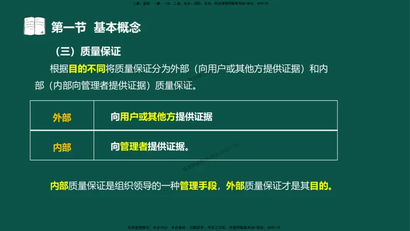 02-质量控制第一章-第一节-基本概念（二）_Watered_监理工程师_2025监理工程师_2025年监理工程师SVIP_2025年监理水利控制SVIP_02-基础精讲✿高端面授✿深度强化_讲义