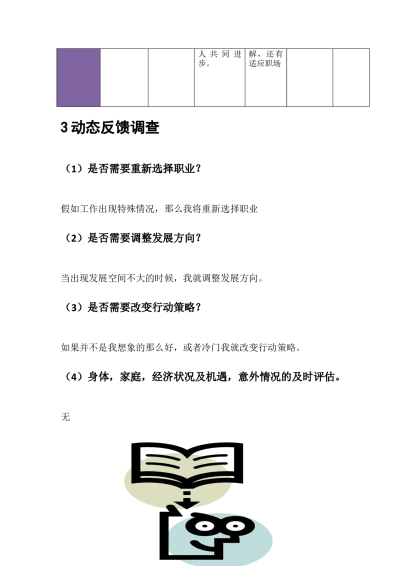 我的职业生涯规划书_E6-职业规划_89视觉传达设计专业