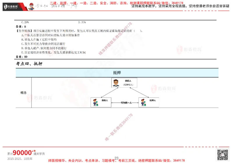 2025.1.5佑森教育闫力齐授课合同管理《招投标及合同管理》专用讲义，版权所有，侵权必究_监理工程师_2025监理工程师_2025年监理工程师SVIP_2025年监理合同管理SVIP