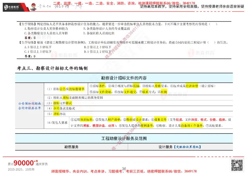 2025.1.5佑森教育闫力齐授课合同管理《招投标及合同管理》专用讲义，版权所有，侵权必究_监理工程师_2025监理工程师_2025年监理工程师SVIP_2025年监理合同管理SVIP