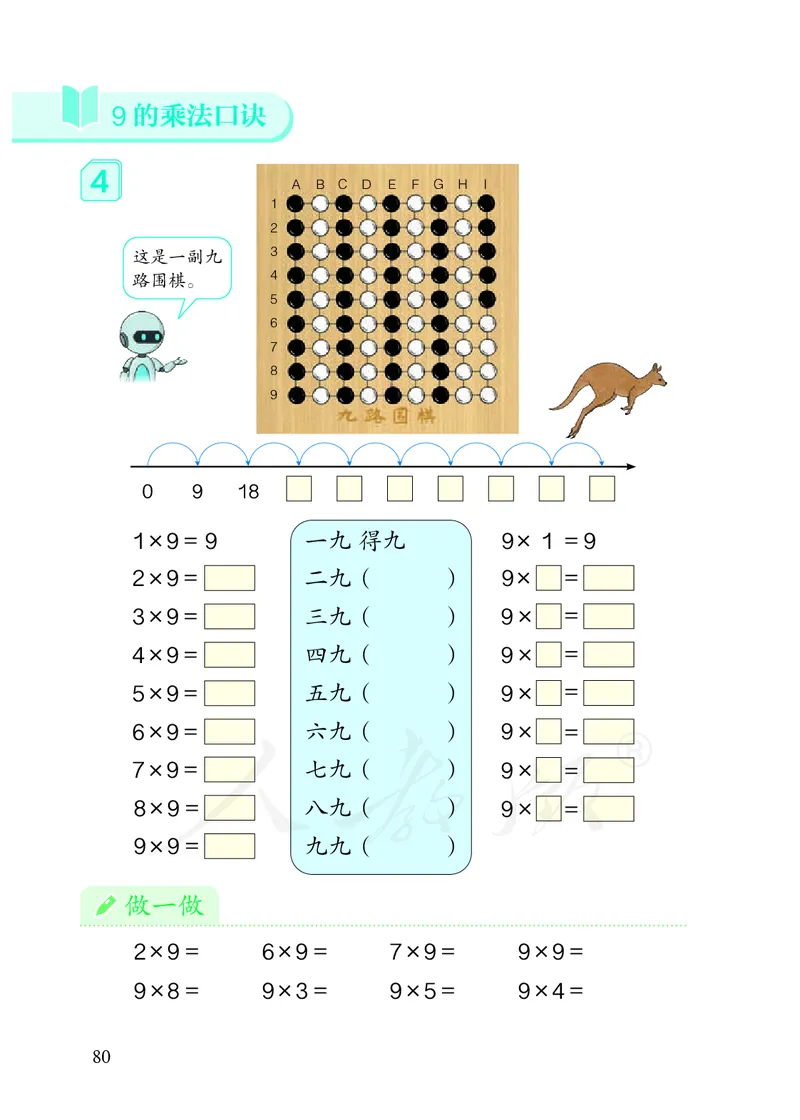 2022人教版二年级上册数学PDF电子课本_小学1-6年级全部试卷_数学_二年级_3-7-3、小学二年级数学上册_3-7-3-4、电子教材、课本