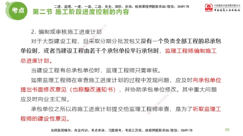 06节监理工程师目标控制超强周练（02.27）_监理工程师_2025监理工程师_2025年监理工程师SVIP_2025年监理土建控制SVIP_03-习题精析✿实战特训✿模考通关_讲义