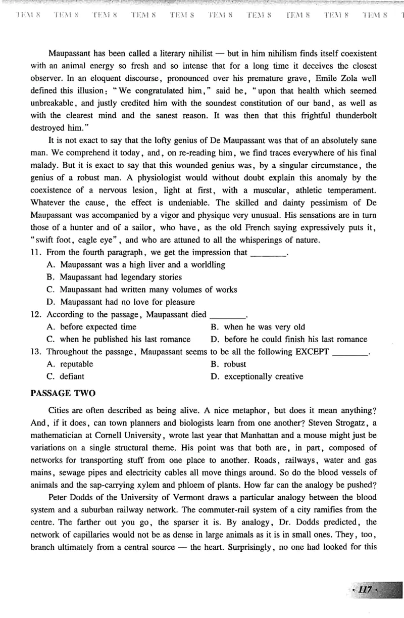 英语专业八级考试模拟试题集_2025专四专八真题及备考资料_2009-2024专八真题+备考资料_25专八预测押题卷_2025专八模拟试题集