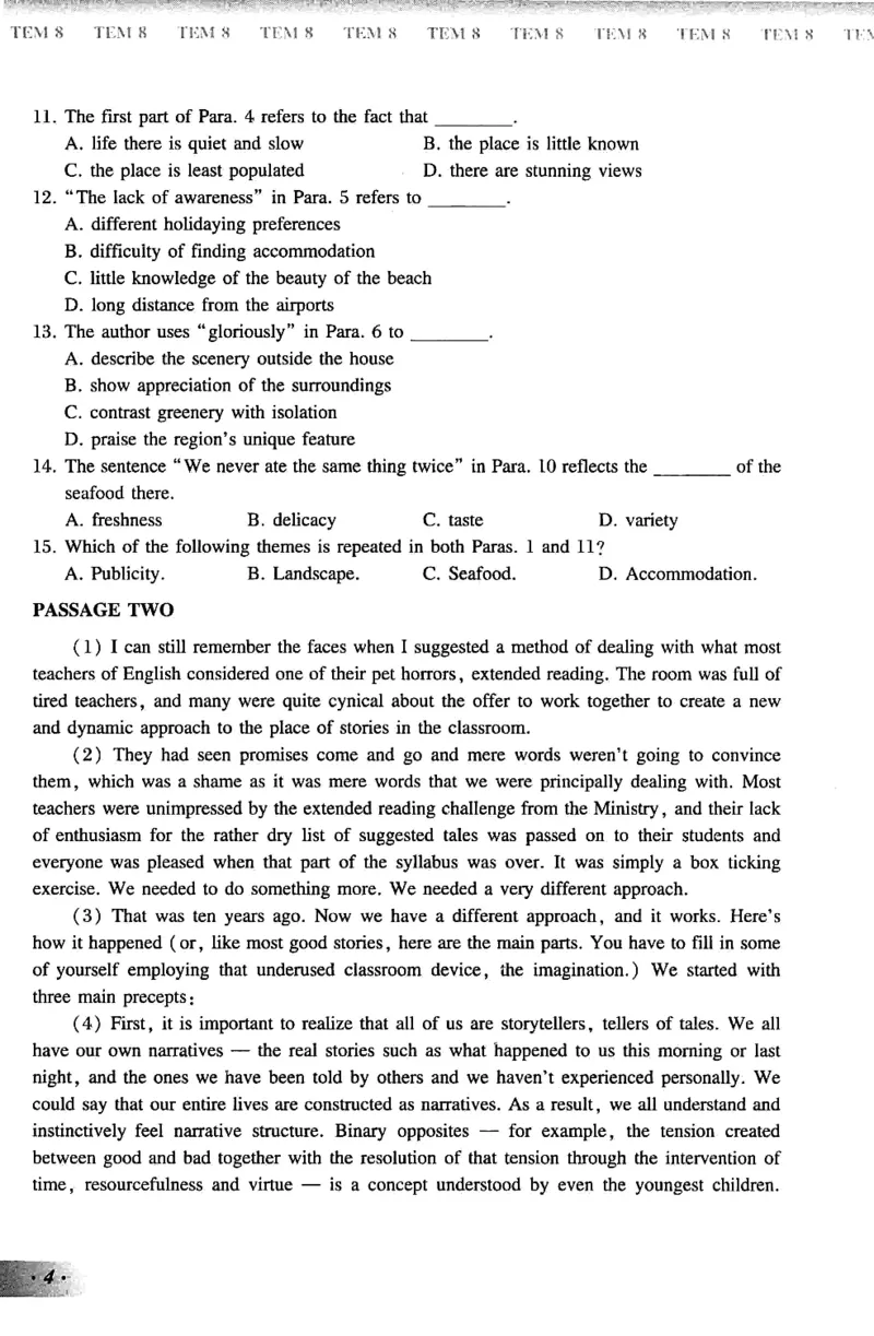 英语专业八级考试模拟试题集_2025专四专八真题及备考资料_2009-2024专八真题+备考资料_25专八预测押题卷_2025专八模拟试题集