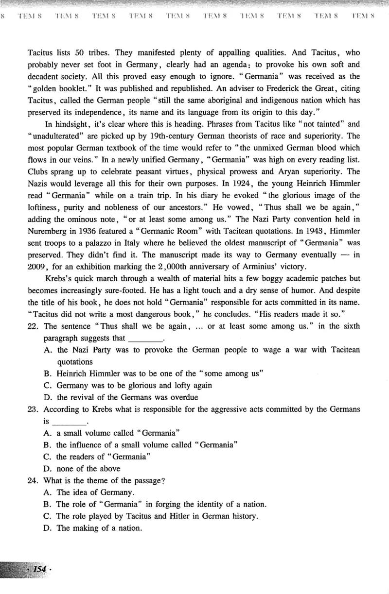 英语专业八级考试模拟试题集_2025专四专八真题及备考资料_2009-2024专八真题+备考资料_25专八预测押题卷_2025专八模拟试题集