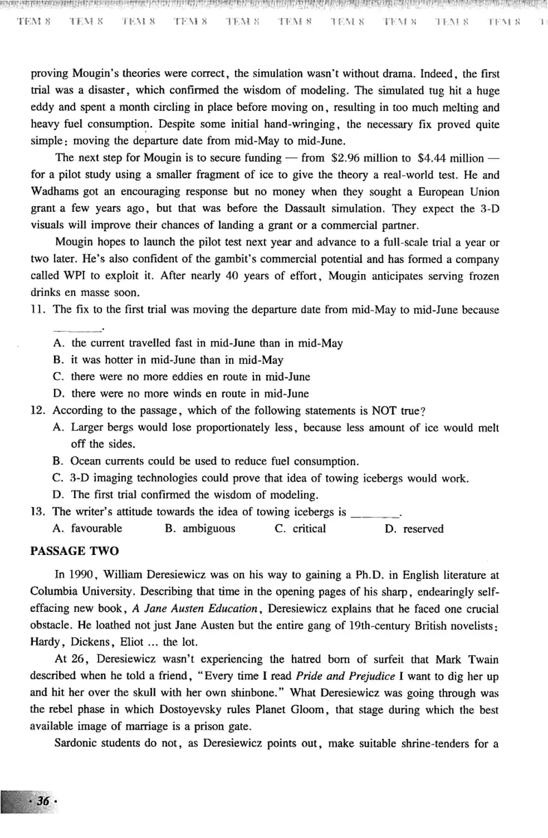 英语专业八级考试模拟试题集_2025专四专八真题及备考资料_2009-2024专八真题+备考资料_25专八预测押题卷_2025专八模拟试题集