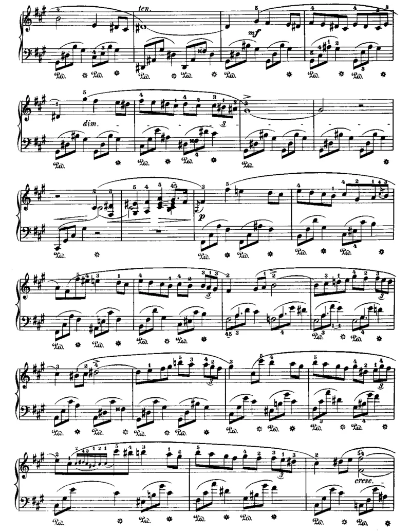 14nocturne-op-48-no-2_一万首著名钢琴曲谱哈农贝多芬合集视频教学电子版高清无水印可打印_1古典钢琴知名音乐家谱_肖邦钢琴谱全集_夜曲2版