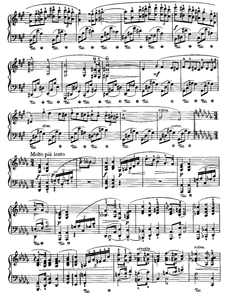 14nocturne-op-48-no-2_一万首著名钢琴曲谱哈农贝多芬合集视频教学电子版高清无水印可打印_1古典钢琴知名音乐家谱_肖邦钢琴谱全集_夜曲2版