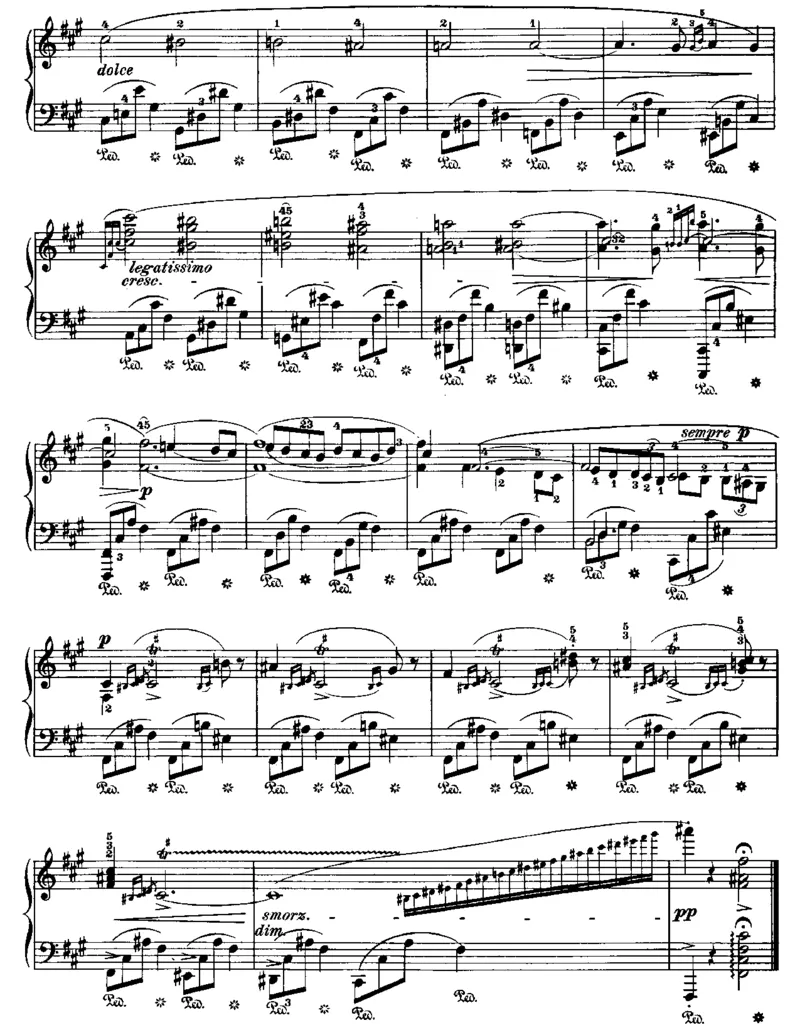 14nocturne-op-48-no-2_一万首著名钢琴曲谱哈农贝多芬合集视频教学电子版高清无水印可打印_1古典钢琴知名音乐家谱_肖邦钢琴谱全集_夜曲2版