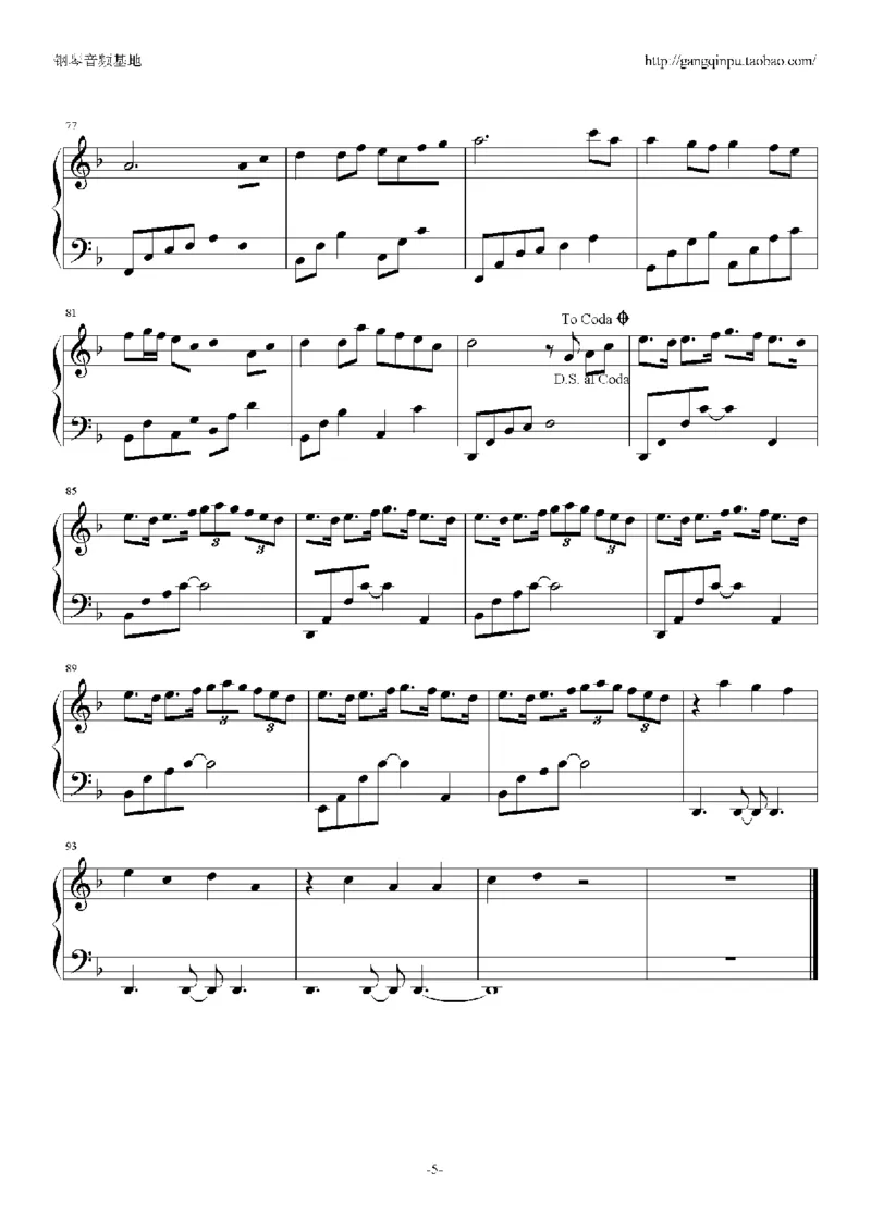 08、张靓颖（65页，共13首）_一万首著名钢琴曲谱哈农贝多芬合集视频教学电子版高清无水印可打印_3流行音乐谱_流行钢琴谱合集形式_高清PDF无水印