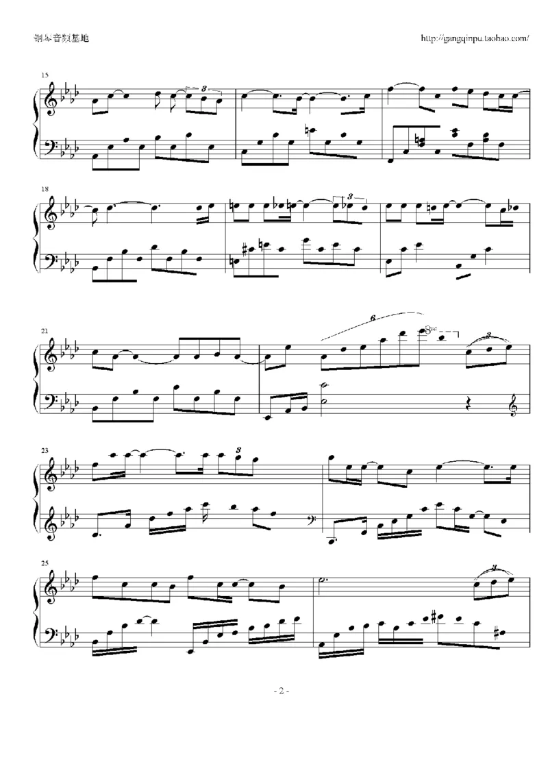 08、张靓颖（65页，共13首）_一万首著名钢琴曲谱哈农贝多芬合集视频教学电子版高清无水印可打印_3流行音乐谱_流行钢琴谱合集形式_高清PDF无水印