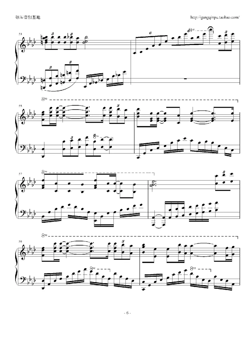 08、张靓颖（65页，共13首）_一万首著名钢琴曲谱哈农贝多芬合集视频教学电子版高清无水印可打印_3流行音乐谱_流行钢琴谱合集形式_高清PDF无水印