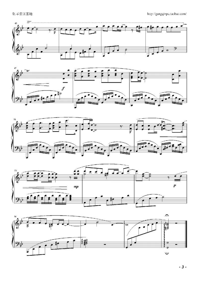 08、张靓颖（65页，共13首）_一万首著名钢琴曲谱哈农贝多芬合集视频教学电子版高清无水印可打印_3流行音乐谱_流行钢琴谱合集形式_高清PDF无水印