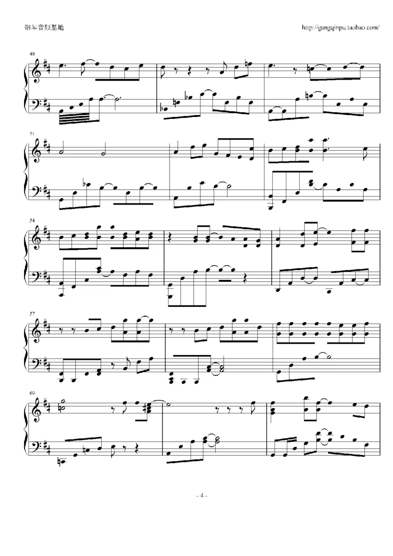 08、张靓颖（65页，共13首）_一万首著名钢琴曲谱哈农贝多芬合集视频教学电子版高清无水印可打印_3流行音乐谱_流行钢琴谱合集形式_高清PDF无水印