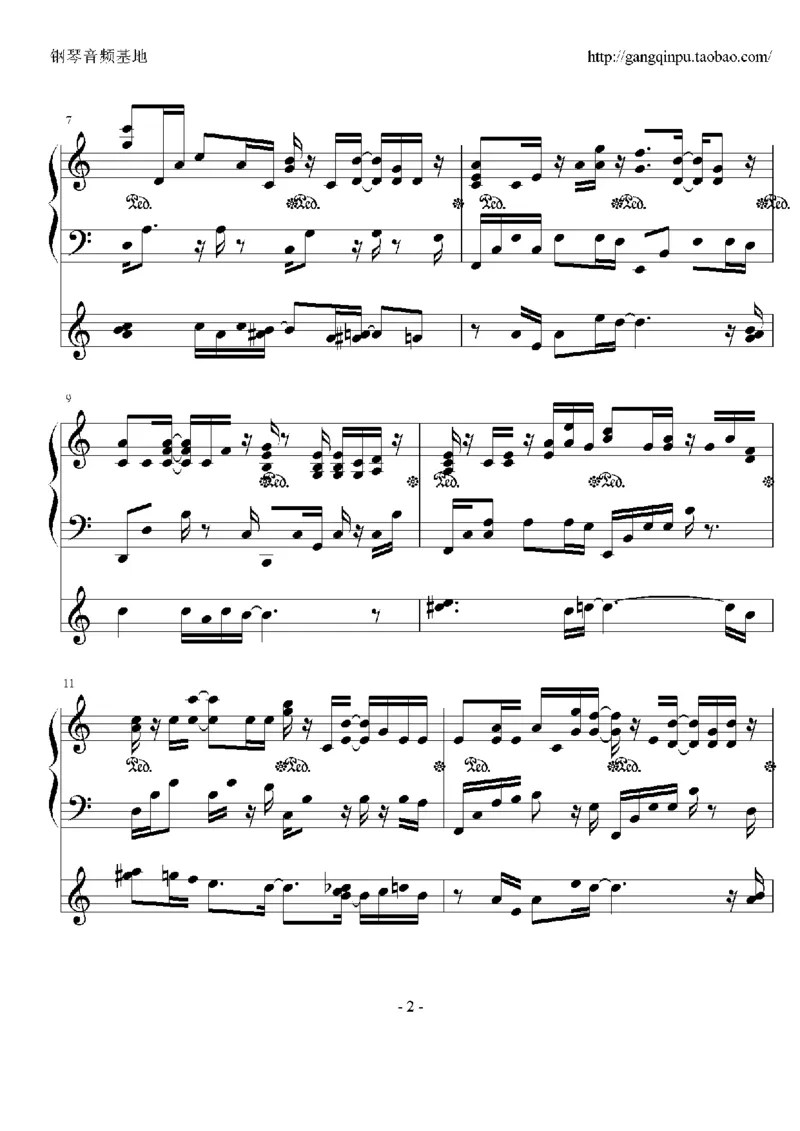 08、张靓颖（65页，共13首）_一万首著名钢琴曲谱哈农贝多芬合集视频教学电子版高清无水印可打印_3流行音乐谱_流行钢琴谱合集形式_高清PDF无水印