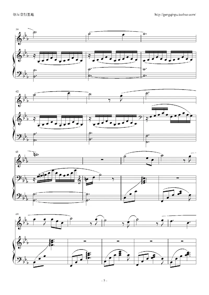 08、张靓颖（65页，共13首）_一万首著名钢琴曲谱哈农贝多芬合集视频教学电子版高清无水印可打印_3流行音乐谱_流行钢琴谱合集形式_高清PDF无水印