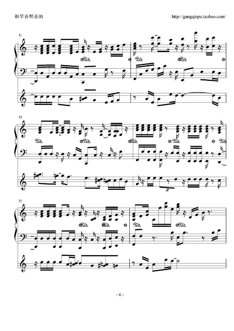 08、张靓颖（65页，共13首）_一万首著名钢琴曲谱哈农贝多芬合集视频教学电子版高清无水印可打印_3流行音乐谱_流行钢琴谱合集形式_高清PDF无水印