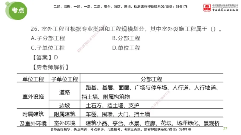 01节2025年监理工程师目标控制模考精析（04.10）_监理工程师_2025监理工程师_2025年监理工程师SVIP_2025年监理土建控制SVIP_03-习题精析✿实战特训✿模考通关_讲义