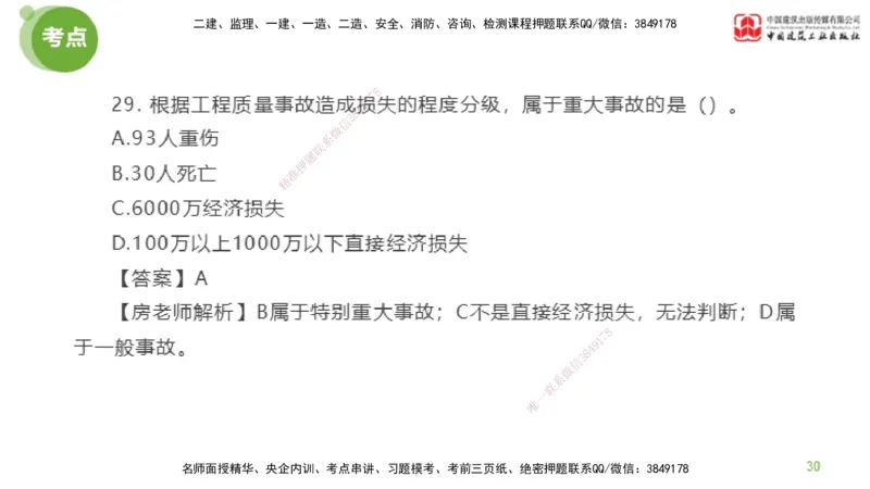 01节2025年监理工程师目标控制模考精析（04.10）_监理工程师_2025监理工程师_2025年监理工程师SVIP_2025年监理土建控制SVIP_03-习题精析✿实战特训✿模考通关_讲义