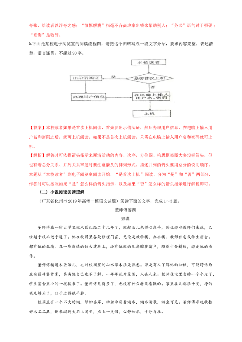 1.3.1百合花茹志娟练习（1）（解析版）_E015高中全科试卷_语文试题_必修上_1.新版高中语文试卷必修上册_2.同步练习（63套）_2.同步练习（40套)