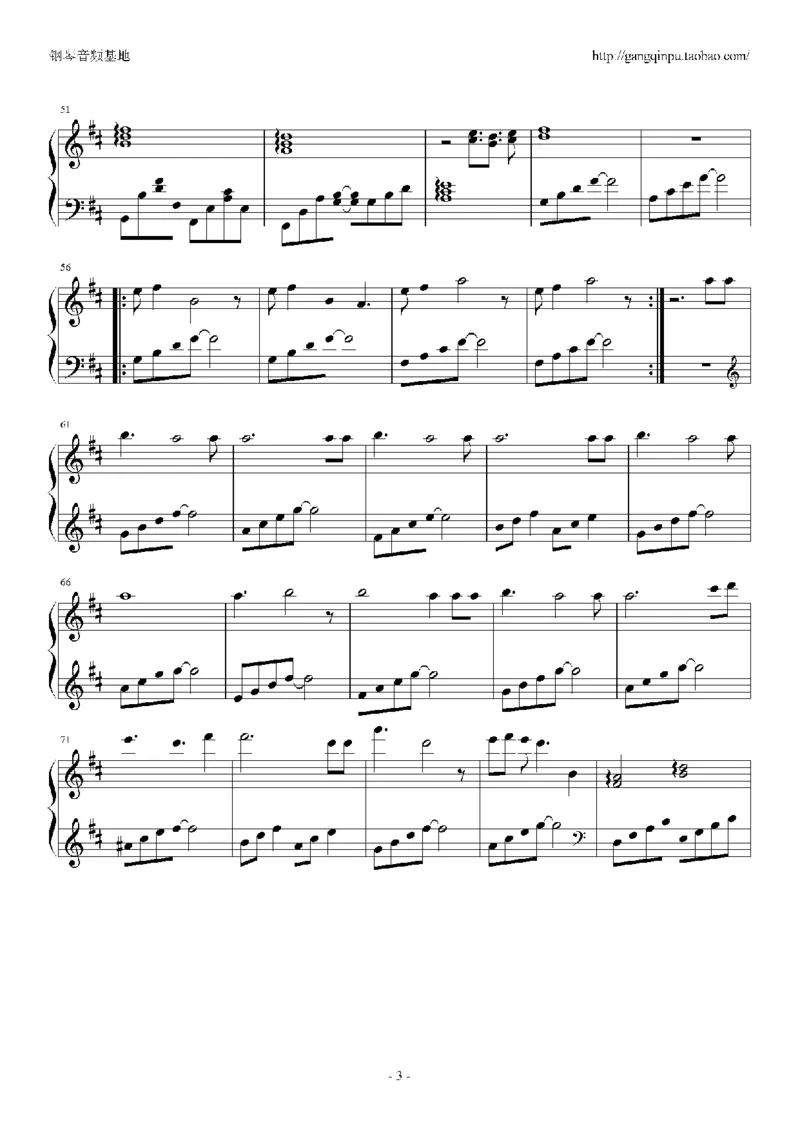 02、卡农谱集（66页，共19首）_一万首著名钢琴曲谱哈农贝多芬合集视频教学电子版高清无水印可打印_3流行音乐谱_流行钢琴谱合集形式_高清PDF无水印