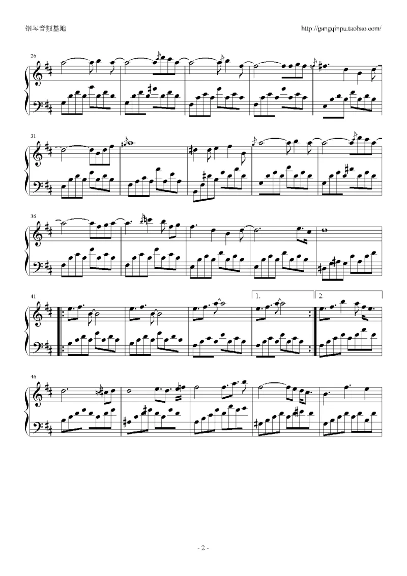 02、卡农谱集（66页，共19首）_一万首著名钢琴曲谱哈农贝多芬合集视频教学电子版高清无水印可打印_3流行音乐谱_流行钢琴谱合集形式_高清PDF无水印