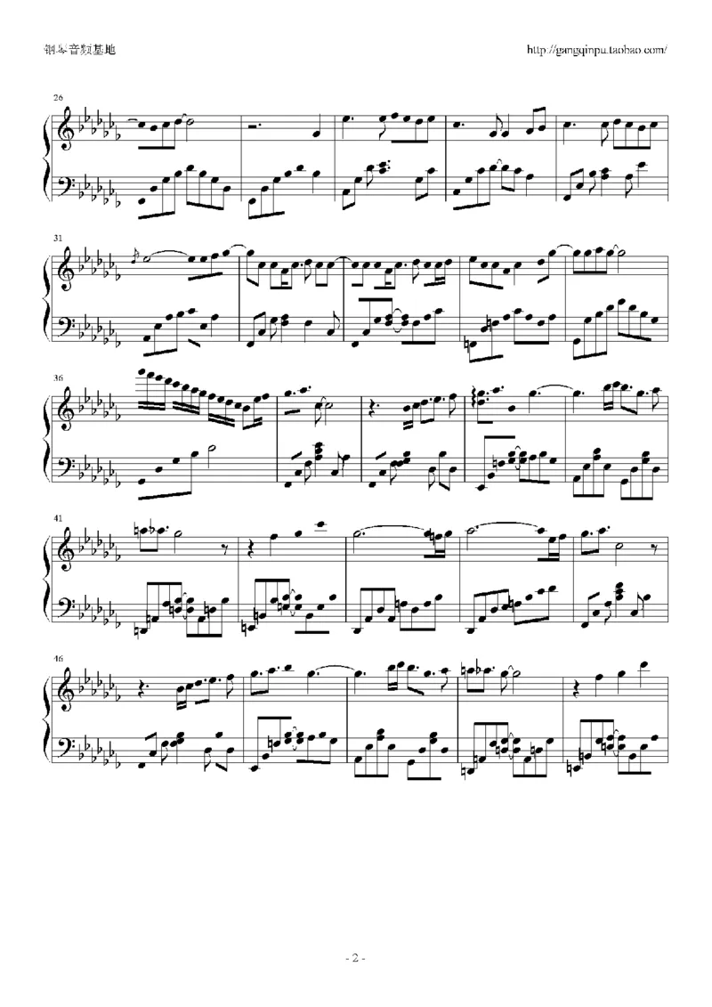 02、卡农谱集（66页，共19首）_一万首著名钢琴曲谱哈农贝多芬合集视频教学电子版高清无水印可打印_3流行音乐谱_流行钢琴谱合集形式_高清PDF无水印
