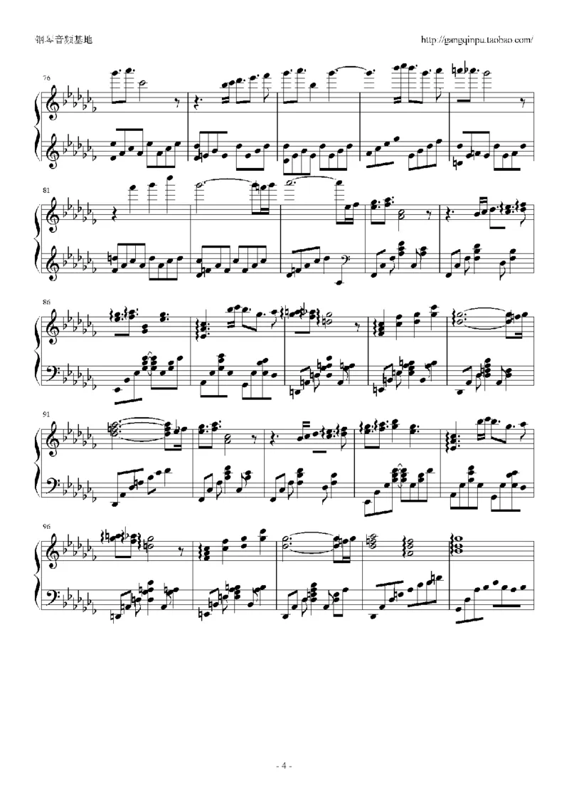 02、卡农谱集（66页，共19首）_一万首著名钢琴曲谱哈农贝多芬合集视频教学电子版高清无水印可打印_3流行音乐谱_流行钢琴谱合集形式_高清PDF无水印