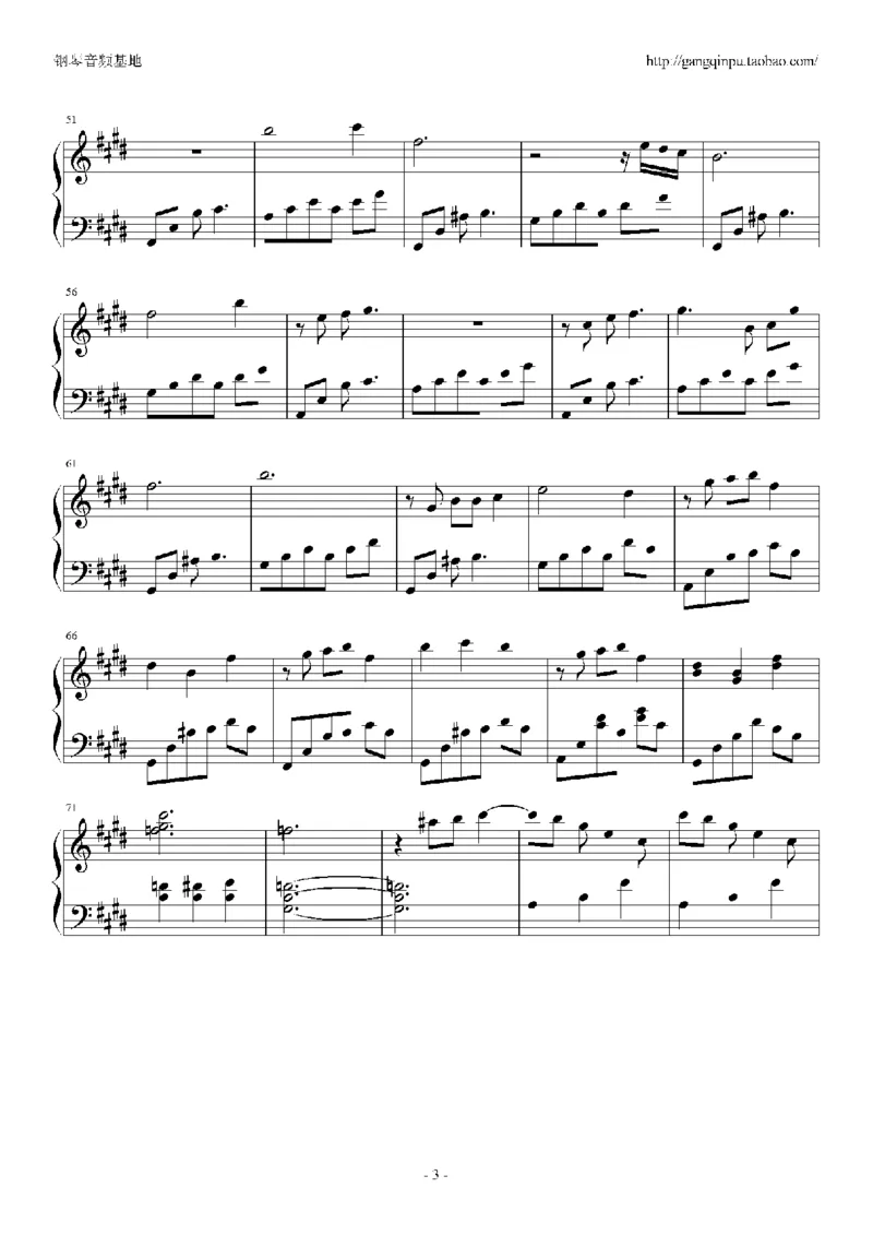 02、卡农谱集（66页，共19首）_一万首著名钢琴曲谱哈农贝多芬合集视频教学电子版高清无水印可打印_3流行音乐谱_流行钢琴谱合集形式_高清PDF无水印