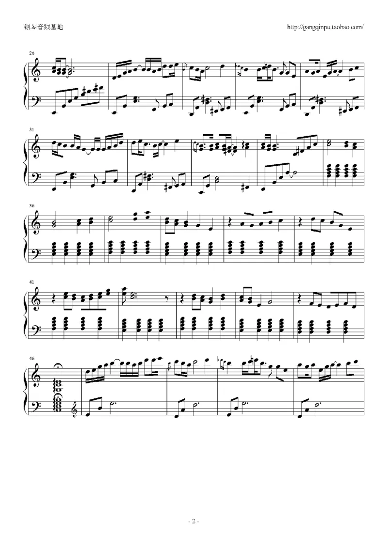 02、卡农谱集（66页，共19首）_一万首著名钢琴曲谱哈农贝多芬合集视频教学电子版高清无水印可打印_3流行音乐谱_流行钢琴谱合集形式_高清PDF无水印