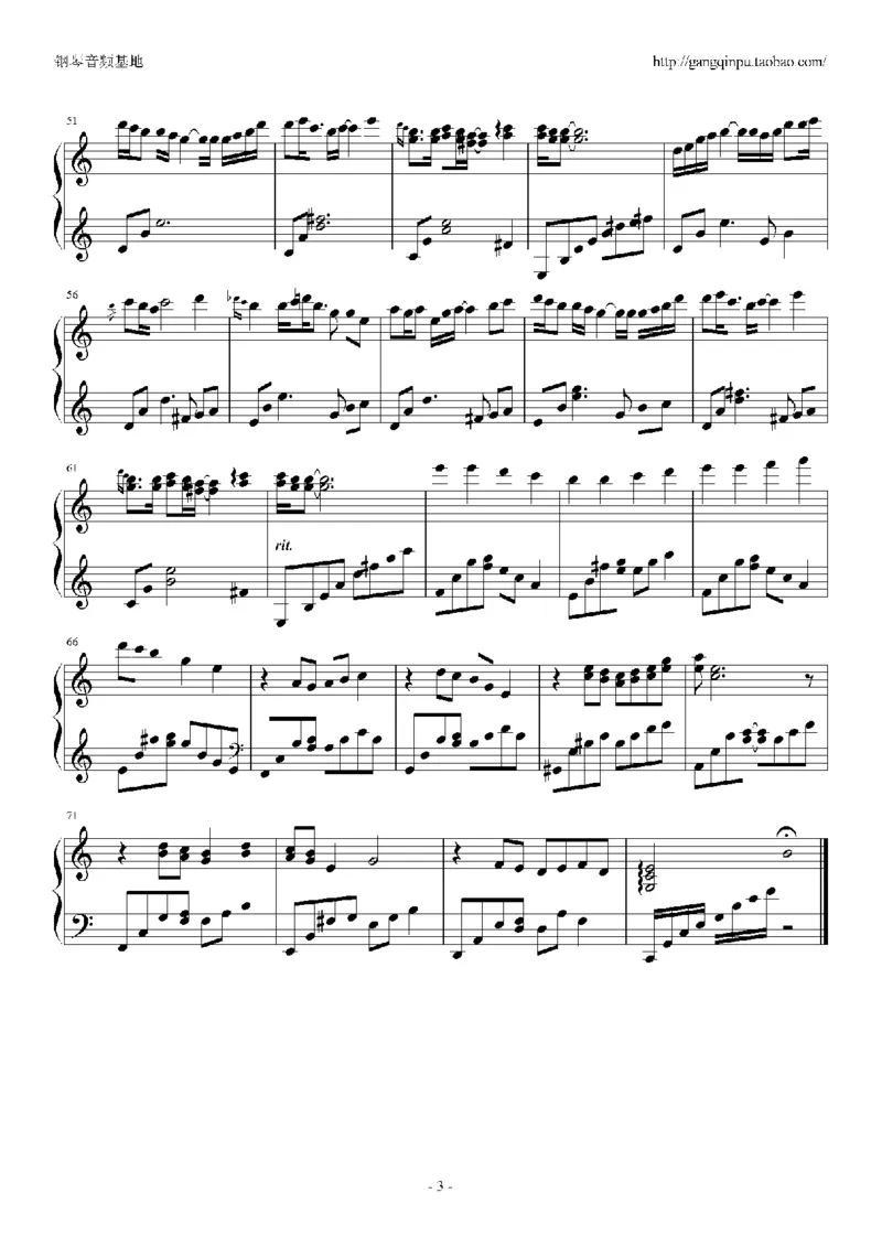 02、卡农谱集（66页，共19首）_一万首著名钢琴曲谱哈农贝多芬合集视频教学电子版高清无水印可打印_3流行音乐谱_流行钢琴谱合集形式_高清PDF无水印