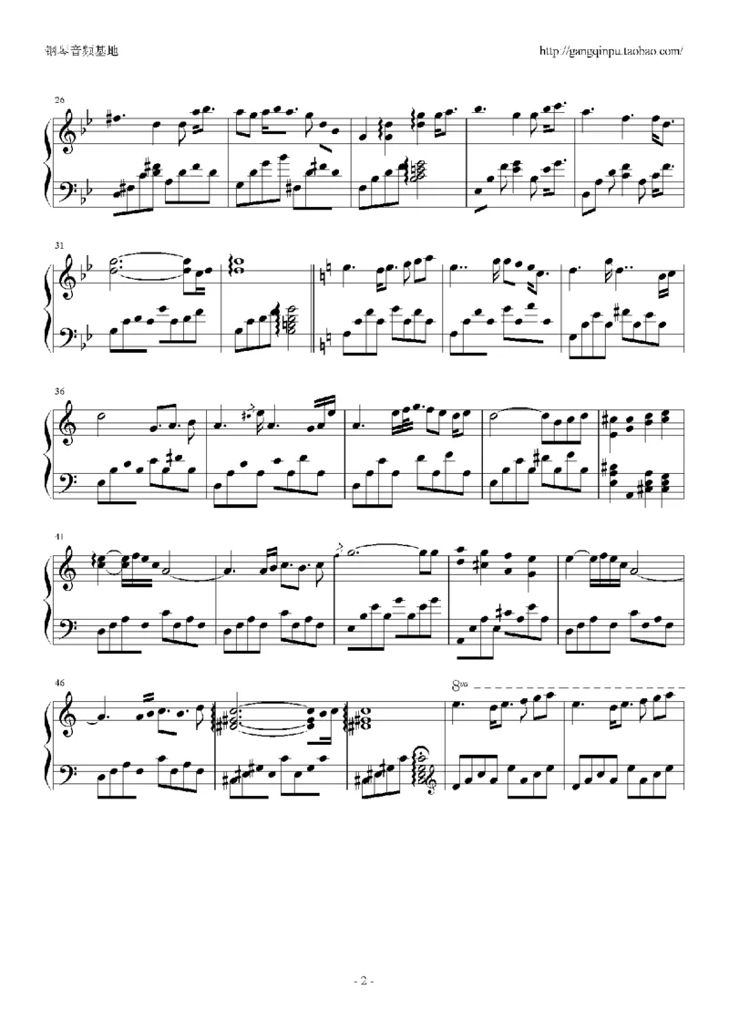 02、卡农谱集（66页，共19首）_一万首著名钢琴曲谱哈农贝多芬合集视频教学电子版高清无水印可打印_3流行音乐谱_流行钢琴谱合集形式_高清PDF无水印