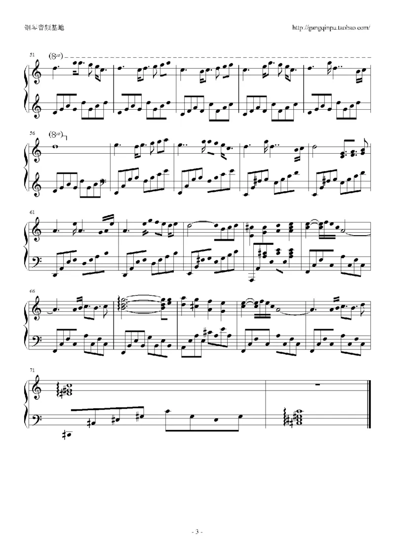 02、卡农谱集（66页，共19首）_一万首著名钢琴曲谱哈农贝多芬合集视频教学电子版高清无水印可打印_3流行音乐谱_流行钢琴谱合集形式_高清PDF无水印