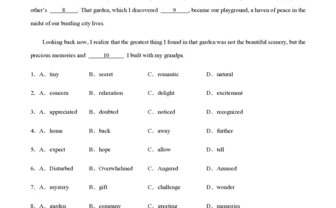 黄金卷06-赢在高考&middot;黄金8卷备战2024年高考英语模拟卷（北京专用）（考试版）_2024高考押题卷_92024赢在高考全系列_（通用版）2024《赢在高考&middot;黄金预测卷》（九科全）各八套
