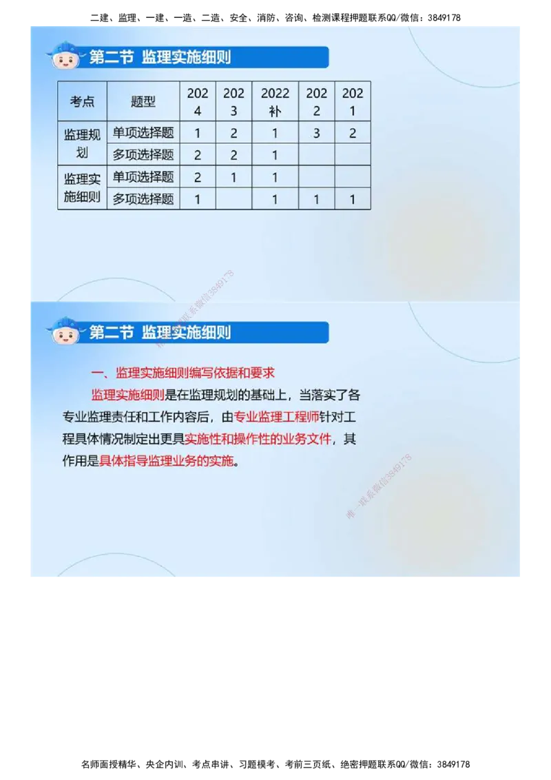 02.《建设工程监理基本理论和相关法规》冲关直播密训（2）.mp4_监理工程师_2025监理工程师_2025年监理工程师SVIP_2025年监理概论法规SVIP_04-冲刺串讲✿考点强化✿小灶集训