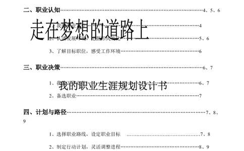护理系职业生涯规划_E6-职业规划_29护理专业
