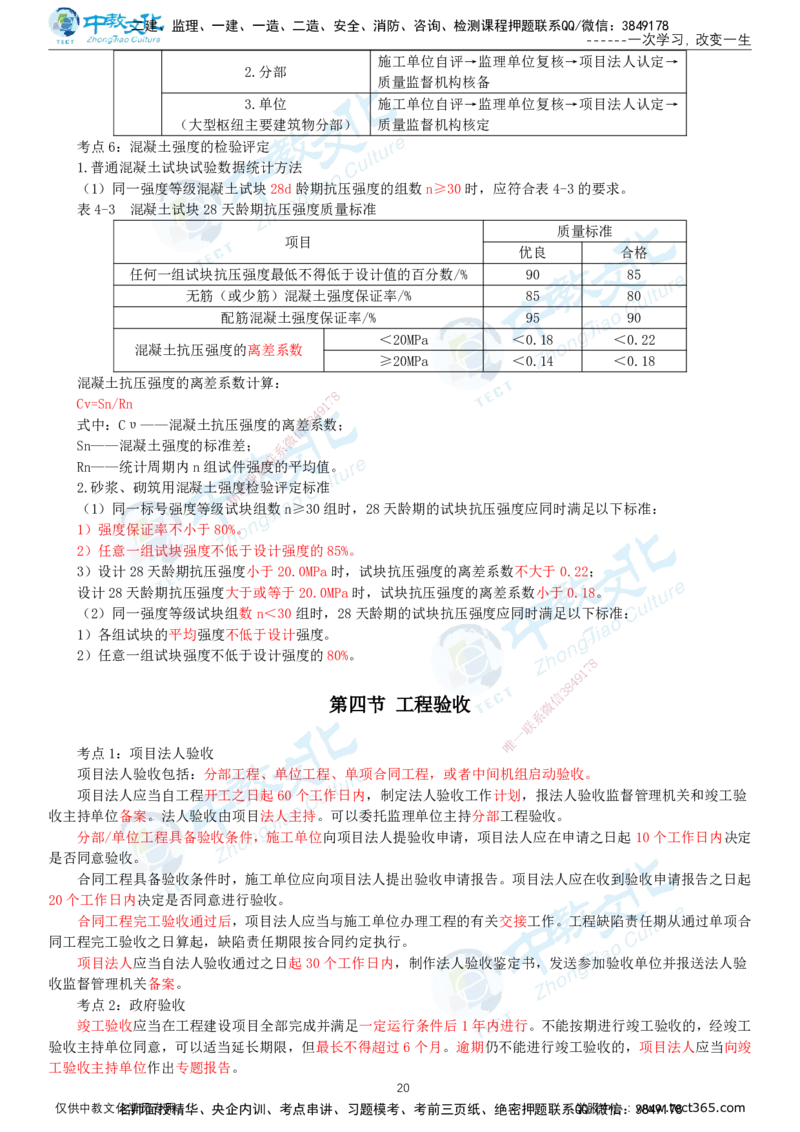 01.2025-监理-目标控制（水利）-考前私教-打印版讲义_监理工程师_2025监理工程师_2025年监理工程师SVIP_2025年监理水利控制SVIP_04-冲刺串讲✿考点强化✿小灶集训_课程讲义