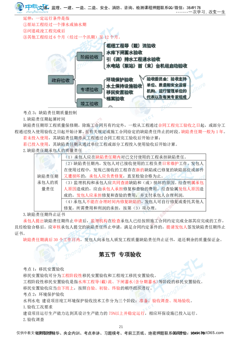 01.2025-监理-目标控制（水利）-考前私教-打印版讲义_监理工程师_2025监理工程师_2025年监理工程师SVIP_2025年监理水利控制SVIP_04-冲刺串讲✿考点强化✿小灶集训_课程讲义