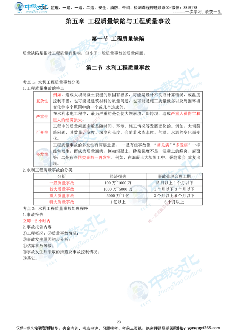 01.2025-监理-目标控制（水利）-考前私教-打印版讲义_监理工程师_2025监理工程师_2025年监理工程师SVIP_2025年监理水利控制SVIP_04-冲刺串讲✿考点强化✿小灶集训_课程讲义