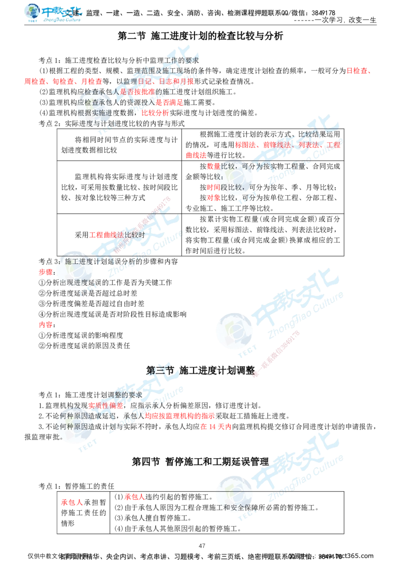 01.2025-监理-目标控制（水利）-考前私教-打印版讲义_监理工程师_2025监理工程师_2025年监理工程师SVIP_2025年监理水利控制SVIP_04-冲刺串讲✿考点强化✿小灶集训_课程讲义